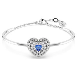 Swarovski Pulsera IDYLLIA:SOFT HRT BLU/RHS M Gris