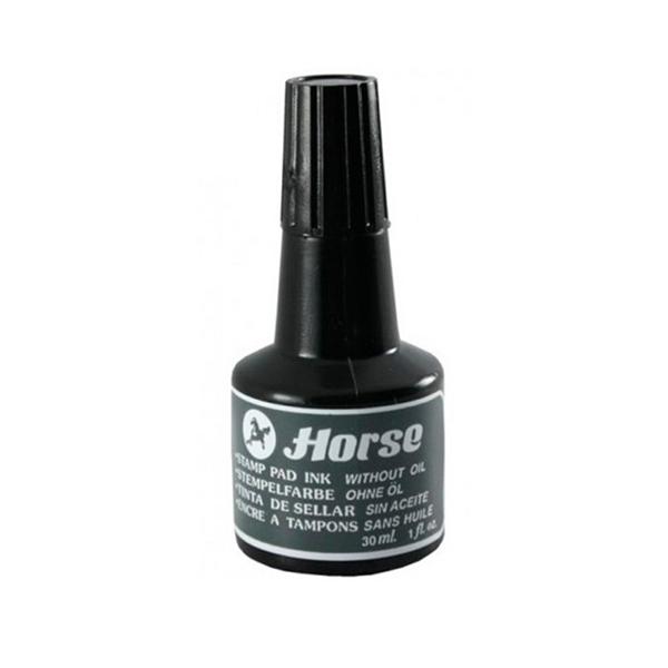 Horse Tinta para Tampon Negro 30ml Horse Tinta para Tampon Negro 30ml