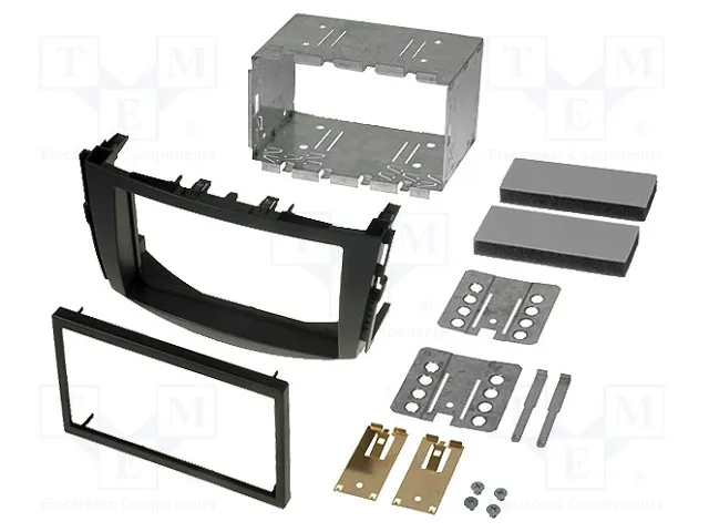 ACV Bastidor de montaje de radio para Toyota RAV4 2 DIN, negro ACV Bastidor de montaje de radio para Toyota RAV4 2 DIN, negro