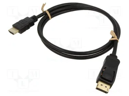 GOOBAY Cable DisplayPort a HDMI 4K UHD 2160p 1m