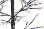 DKD Home Decor Árbol LED de Metal Multicolor 50x50x180 cm