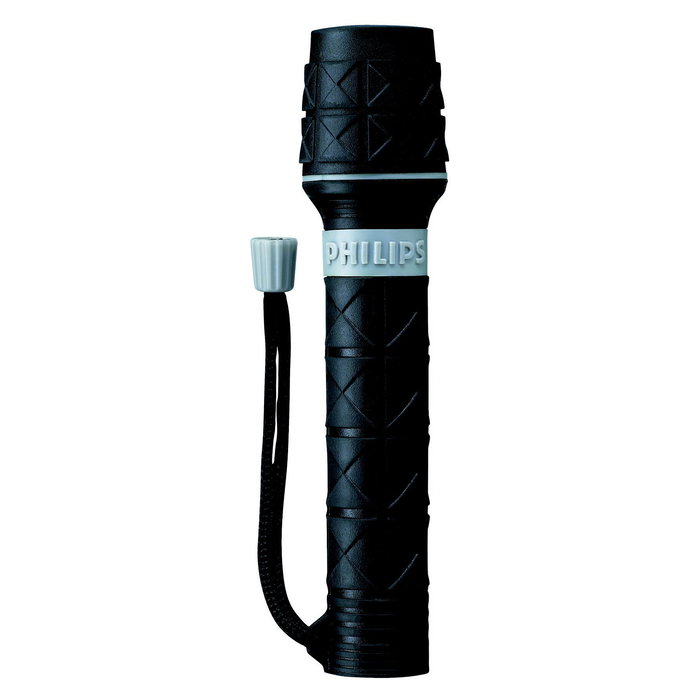 Philips SFL3361/10 LightLife - Linterna Mano LED Recargable 2.4V KPR104, Resistente al Agua, Color Negro Philips SFL3361/10 LightLife - Linterna Mano LED Recargable 2.4V KPR104, Resistente al Agua, Color Negro