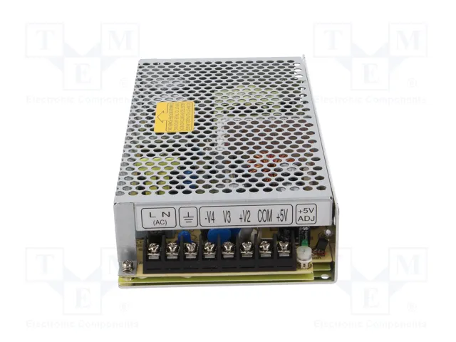 MEAN WELL RQ-125D Alimentador de Impulso 124W 4 Salidas MEAN WELL RQ-125D Alimentador de Impulso 124W 4 Salidas
