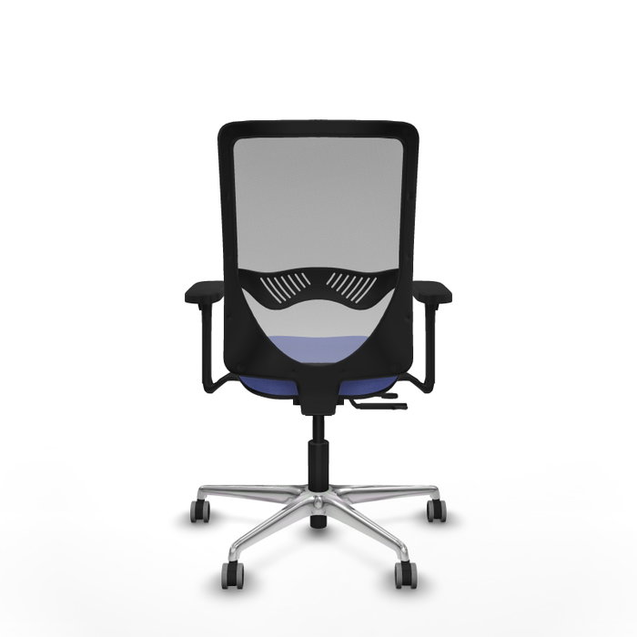 PIQUERAS Y CRESPO Silla de oficina Zulema con mecanismo Sincro/Traslack Azul claro y Gris PIQUERAS Y CRESPO Silla de oficina Zulema con mecanismo Sincro/Traslack Azul claro y Gris