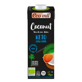 Ecomil Bebida de Coco Nature Keto 1L 6Uds. Bio