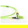 Digitus LWL Patchkabel LC -> LC 1.00m Multimode Duplex OM5 Cable de Fibra Óptica Verde