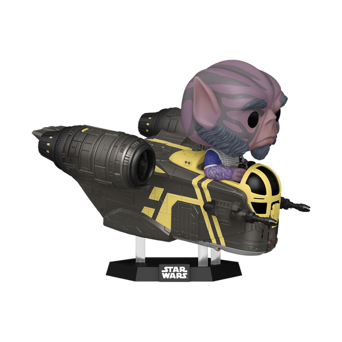 Funko Star Wars: The Mandalorian Zeb Orrelios en la Razor Crest Pop! Rides Deluxe Funko Star Wars: The Mandalorian Zeb Orrelios en la Razor Crest Pop! Rides Deluxe