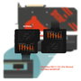 Thermal Grizzly WireView Pro II Kit para GPU Negro 12V-2x6-Pin USB-C