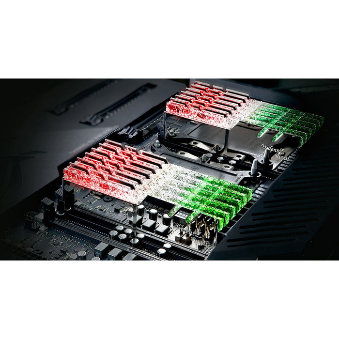 G.Skill Trident Z Royal F4-3600C18D-32GTRS 32 GB DDR4-3600 (2x 16 GB) Plata G.Skill Trident Z Royal F4-3600C18D-32GTRS 32 GB DDR4-3600 (2x 16 GB) Plata