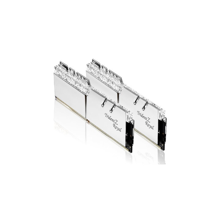G.Skill Trident Z Royal F4-3600C18D-32GTRS 32 GB DDR4-3600 (2x 16 GB) Plata G.Skill Trident Z Royal F4-3600C18D-32GTRS 32 GB DDR4-3600 (2x 16 GB) Plata