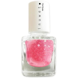 Inuwet Esmalte de uñas Fushia con Purpurina Miniatura