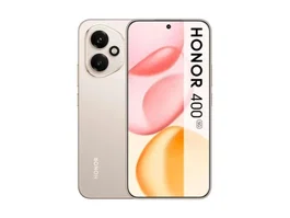 Honor 5109BUUS 400 5G Desert Gold 8GB RAM 512GB Almacenamiento 6.5 Pulgadas HD 200MP Cámara 5300mAh Batería