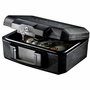 Master Lock Caja de Seguridad a Prueba de Fuego Transportable 5L para Documentos y USB Color Negro con Bloqueo de Llave