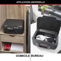 Master Lock Caja de Seguridad a Prueba de Fuego Transportable 5L para Documentos y USB Color Negro con Bloqueo de Llave