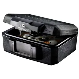 Master Lock Caja de Seguridad a Prueba de Fuego Transportable 5L para Documentos y USB Color Negro con Bloqueo de Llave