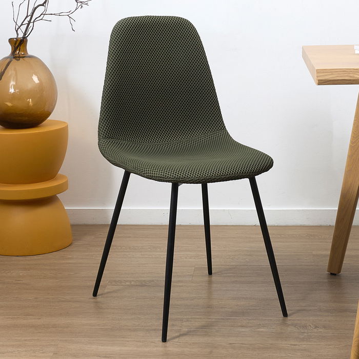 Home Deco Factory Silla Atom Caqui Contemporain Maderas varias