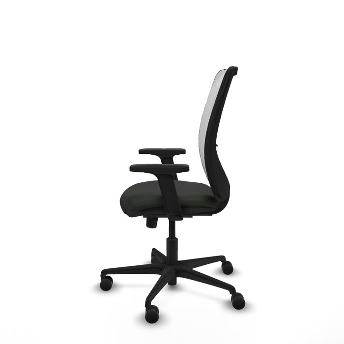 PIQUERAS Y CRESPO Silla de oficina Zulema con mecanismo Sincro, Negro y Blanco PIQUERAS Y CRESPO Silla de oficina Zulema con mecanismo Sincro, Negro y Blanco