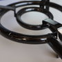 Vassary Quemador de gas doble Ø300mm para paelleras de Ø200mm a Ø420mm