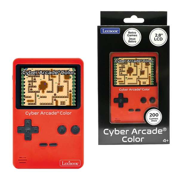 Lexibook Classic Cyber Arcade Consola de mano 2,8'' 200 juegos Lexibook Classic Cyber Arcade Consola de mano 2,8'' 200 juegos