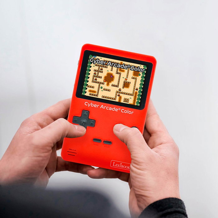 Lexibook Consola Classic Cyber Arcade Jl2389 - 200 juegos retro, niños +4 años