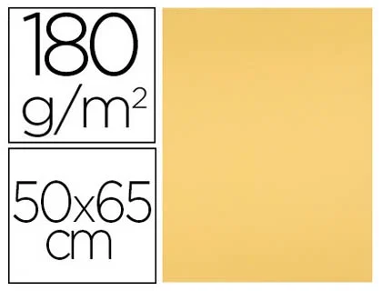 Liderpapel Cartulina Oro 50x65 cm 180 g (25 hojas) Liderpapel Cartulina Oro 50x65 cm 180 g (25 hojas)