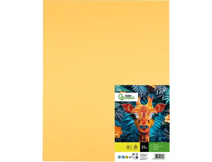 Liderpapel Cartulina Oro 50x65 cm 180 g (25 hojas) Liderpapel Cartulina Oro 50x65 cm 180 g (25 hojas)