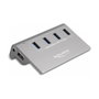 DeLOCK Hub USB 3.2 Gen 2 con 4 Puertos USB Tipo-A Gris
