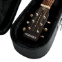 Gator Estuche de madera para guitarra acústica de tamaño 3/4 - Negro