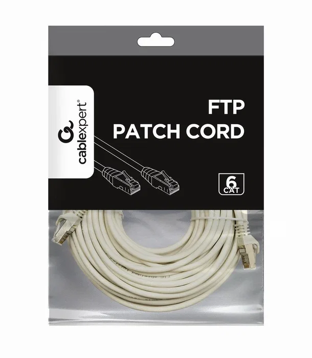 Gembird Cable de Red FTP Cat6 AWG26 20m Gris PP6-20M Gembird Cable de Red FTP Cat6 AWG26 20m Gris PP6-20M