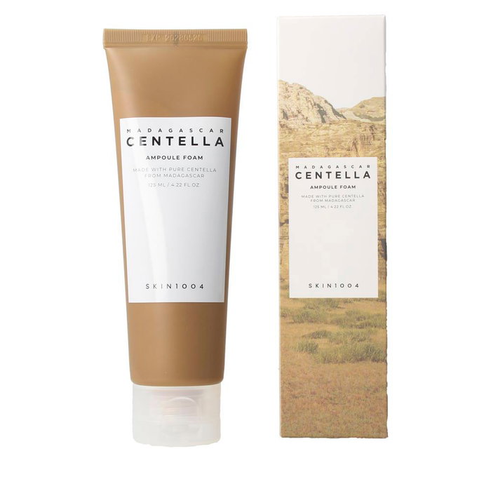 Skin1004 Madagascar Centella Asiatica Limpiador Facial en Espuma 125 ml para Piel Sensible, pH 5.5 Skin1004 Madagascar Centella Asiatica Limpiador Facial en Espuma 125 ml para Piel Sensible, pH 5.5