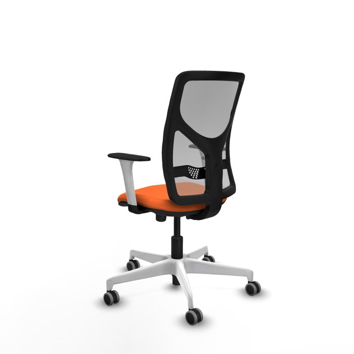 PIQUERAS Y CRESPO Silla de oficina Motilla con mecanismo Sincro/Traslack, Naranja y Gris PIQUERAS Y CRESPO Silla de oficina Motilla con mecanismo Sincro/Traslack, Naranja y Gris