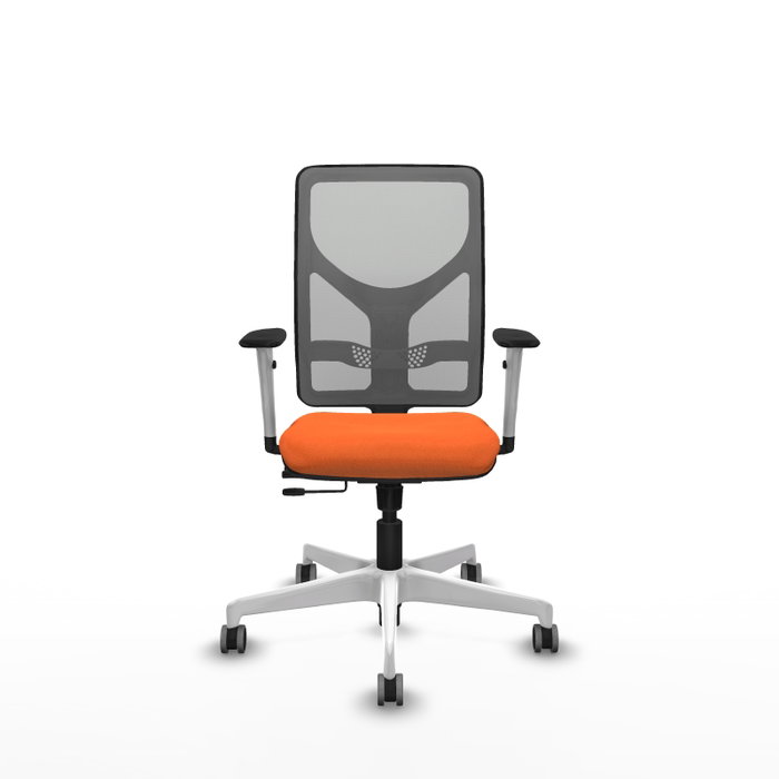 PIQUERAS Y CRESPO Silla de oficina Motilla con mecanismo Sincro/Traslack, Naranja y Gris PIQUERAS Y CRESPO Silla de oficina Motilla con mecanismo Sincro/Traslack, Naranja y Gris