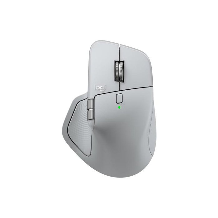 Logitech MX Master 4, Ratón Inalámbrico Ergonómico, Gris Claro Logitech MX Master 4, Ratón Inalámbrico Ergonómico, Gris Claro