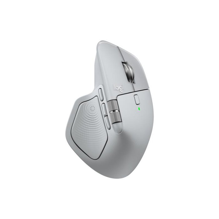 Logitech MX Master 4, Ratón Inalámbrico Ergonómico, Gris Claro Logitech MX Master 4, Ratón Inalámbrico Ergonómico, Gris Claro