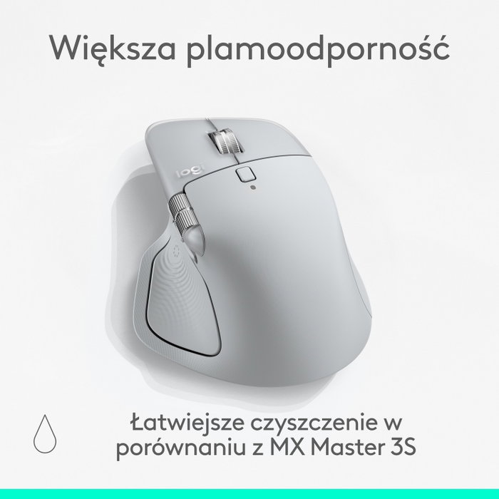 Logitech MX Master 4 Gris Claro