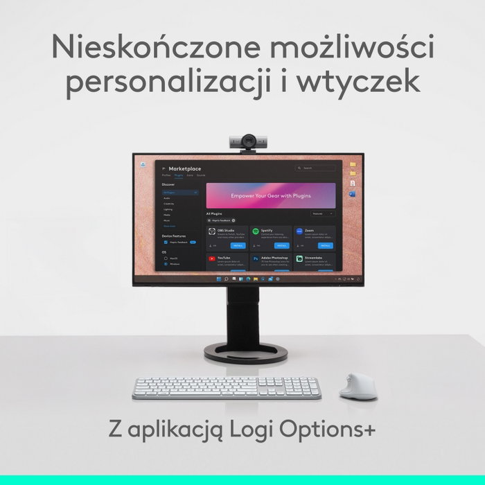 Logitech MX Master 4 Gris Claro