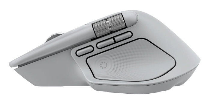 Logitech MX Master 4 Gris Claro