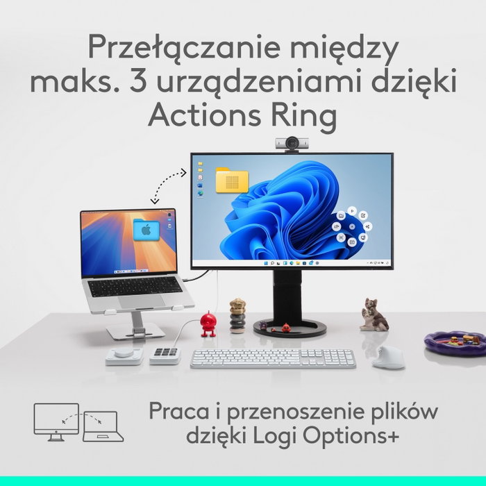 Logitech MX Master 4 Gris Claro