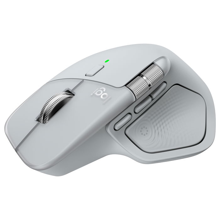 Logitech MX Master 4 - 910-007563 Ratón Inalámbrico para Productividad, Gris Claro