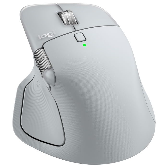 Logitech MX Master 4 - 910-007563 Ratón Inalámbrico para Productividad, Gris Claro