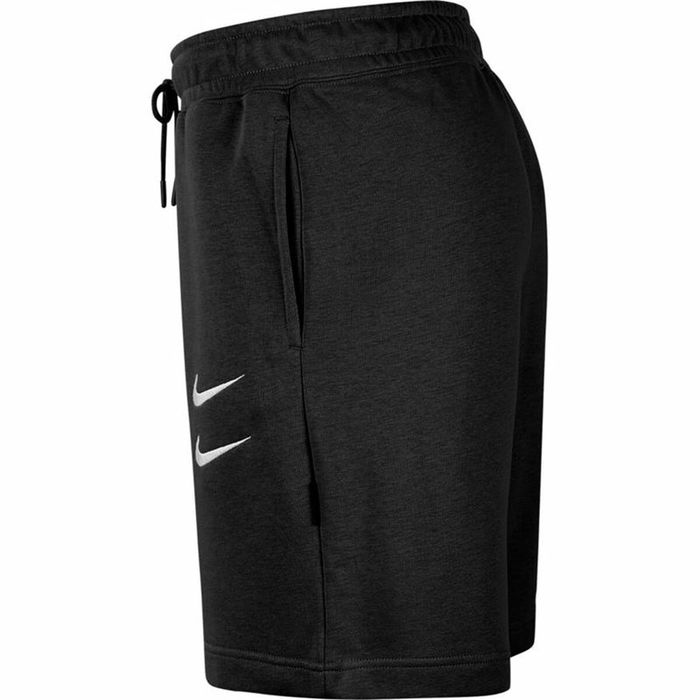 Pantalones Cortos Deportivos para Hombre Nike Sportswear Swoosh Negro
