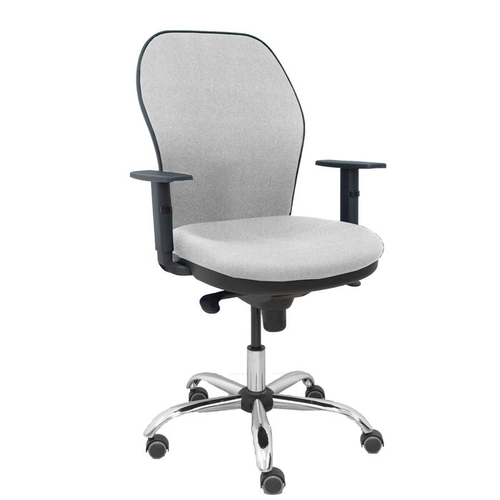 PIQUERAS Y CRESPO Silla de oficina Jorquera Gris con mecanismo Sincro