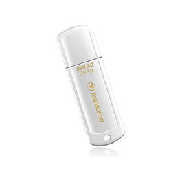 Transcend JetFlash 730 64GB USB 3.2 Gen 1 Blanco