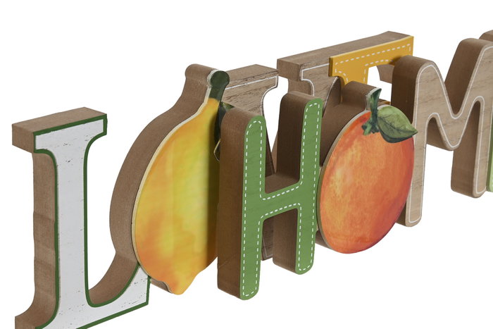 DKD Home Decor Decoración MDF Love/Home 30x2x11 cm DKD Home Decor Decoración MDF Love/Home 30x2x11 cm