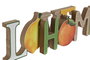 DKD Home Decor Decoración MDF Love/Home 30x2x11 cm