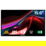 Verbatim PMT-15 Monitor Portátil Táctil 15.6" 4K UHD IPS (32238) - USB-C, HDMI, AMD FreeSync, HDR, Aluminio
