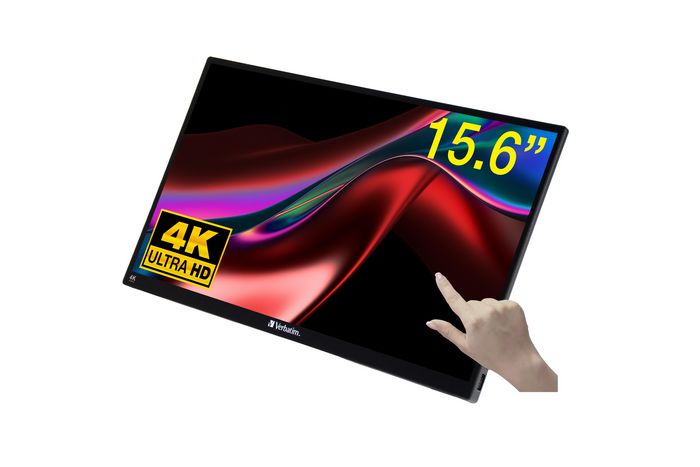 Verbatim PMT-15-4K Monitor Portátil Táctil 15.6 Pulgadas 4K UHD IPS Verbatim PMT-15-4K Monitor Portátil Táctil 15.6 Pulgadas 4K UHD IPS