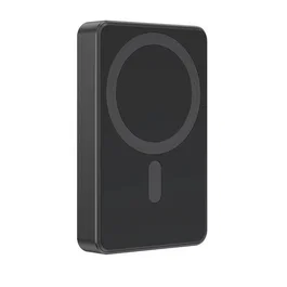 Gembird Powerbank 10000 mAh con carga inalámbrica magnética de 15 W, negro
