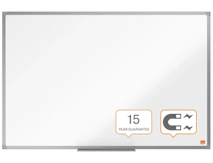 Nobo Essence Pizarra Blanca Acero Lacado Magnética 900x600 mm con Bandeja Nobo Essence Pizarra Blanca Acero Lacado Magnética 900x600 mm con Bandeja