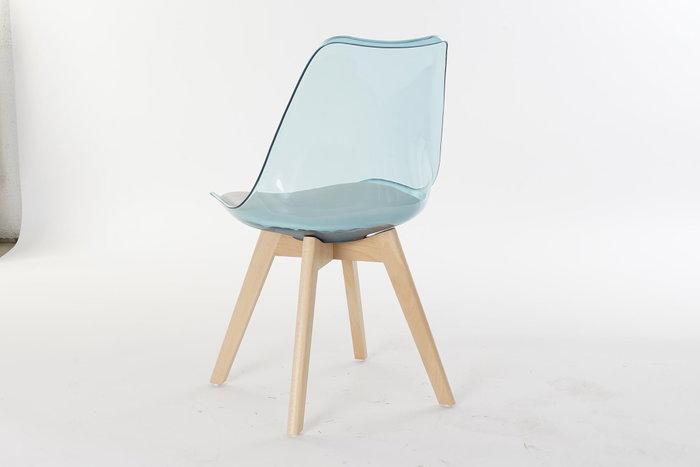 DKD Home Decor Silla Urban Azul Blanco 47 x 81 x 54 cm (4 Unidades)
